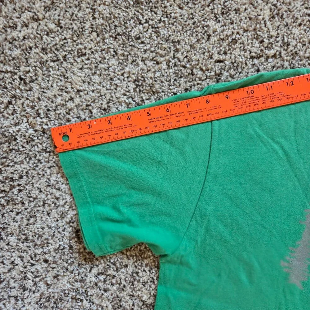 Marmot 100% Organic Cotton Graphic T-Shirt Men's Lg Green Mountain 1974 Logo - Picture 6 of 7